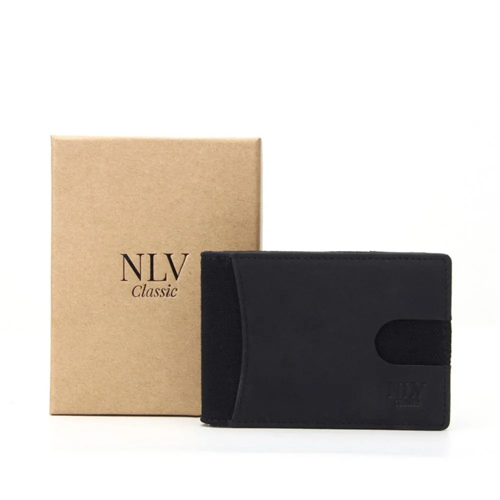 COPY - COPY - NLV Classic Men's Leather Wallet Billfold RFID